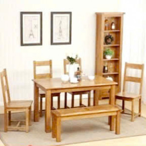 Rustic Oak - DR 03 : Trọn Bộ Phòng Bếp - 07 Sản Phẩm